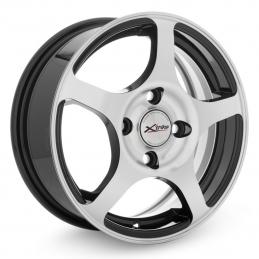 X`trike X-103 5.5x14 PCD4x108 ET20 DIA 65.1  BK/FP